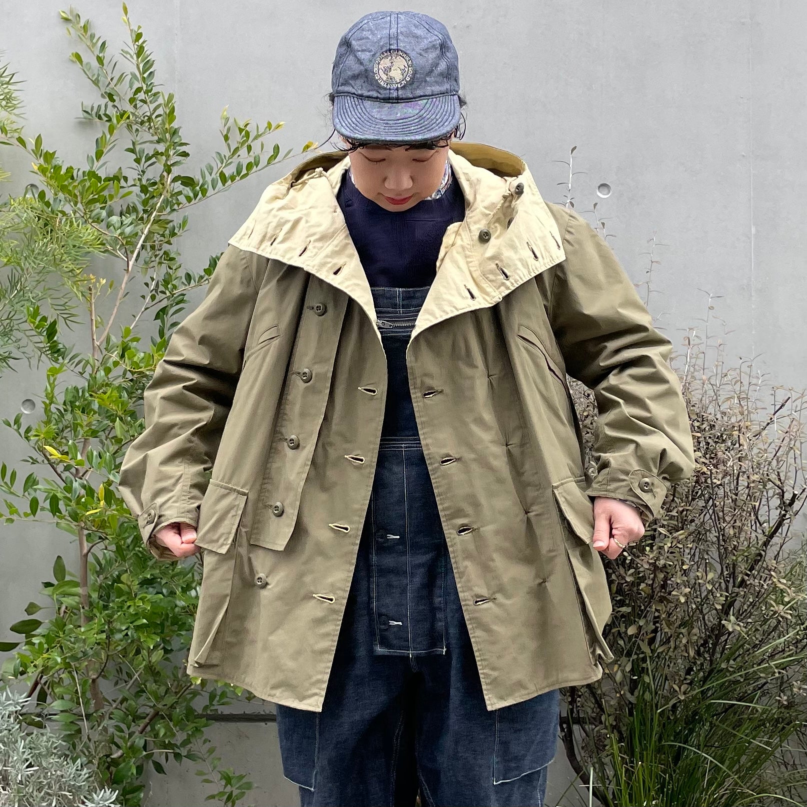 1枚で2つの生地を 》MOUNTAIN PARKA MIX REVERSIBLE – ナイジェル