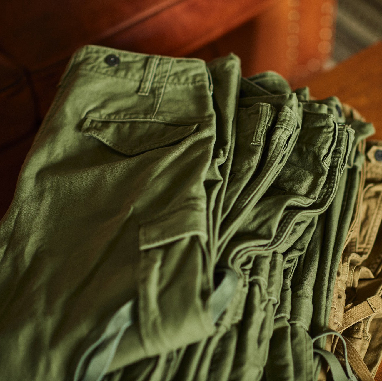 【極美品】ナイジェルケーボン ARMY カーゴパンツ 34 オリーブグリーン Nigel Cabourn[ナイジェルケーボン] Army Cargo Pant [Green]