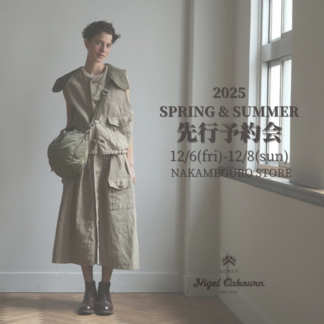 注目のブランド SUMMER & 中目黒店】SPRING 2025 先行予約会 COLLECTIONS ジャケット・アウター
