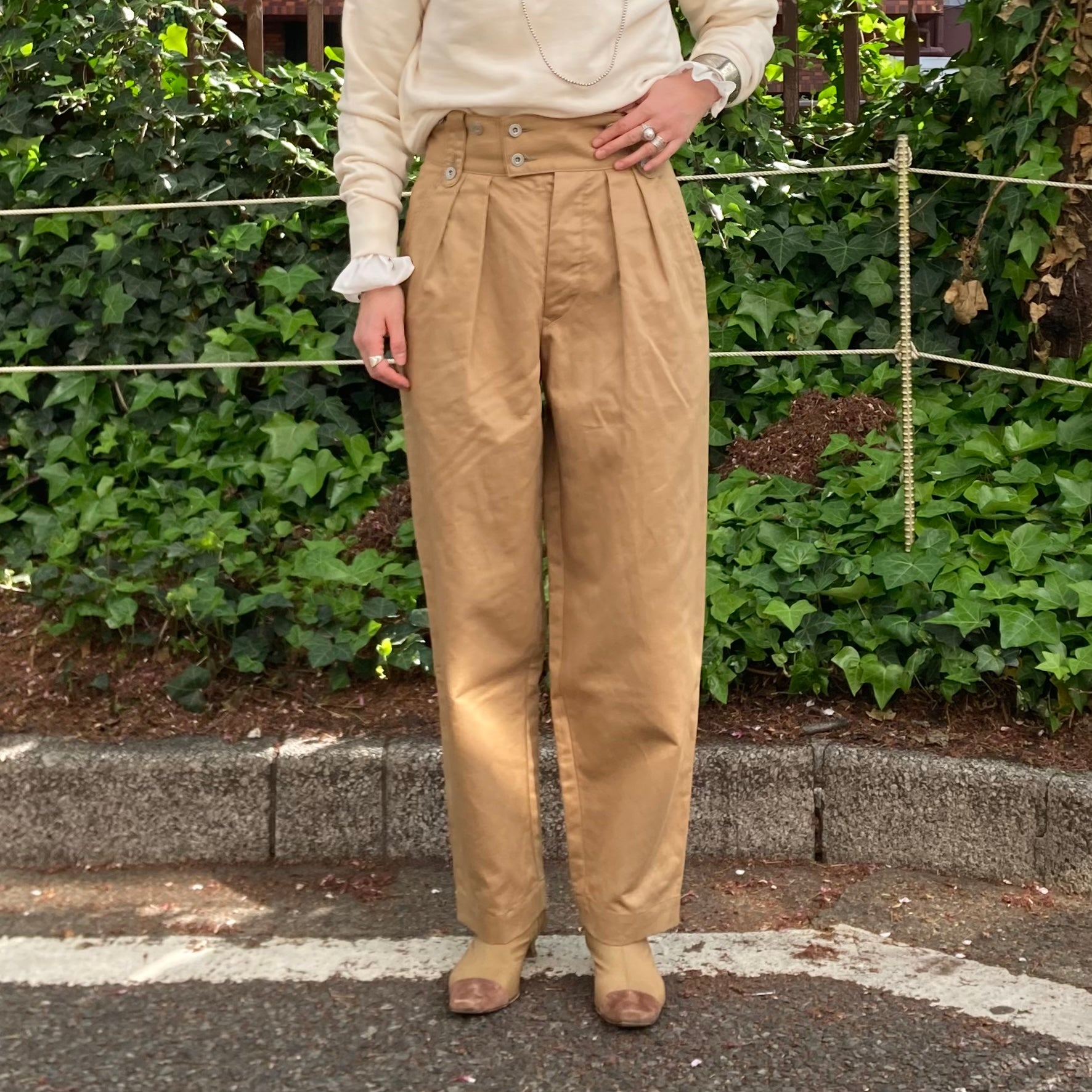 これからの季節に》WIDE BATTLE DRESS PANT – ナイジェル・ケーボン