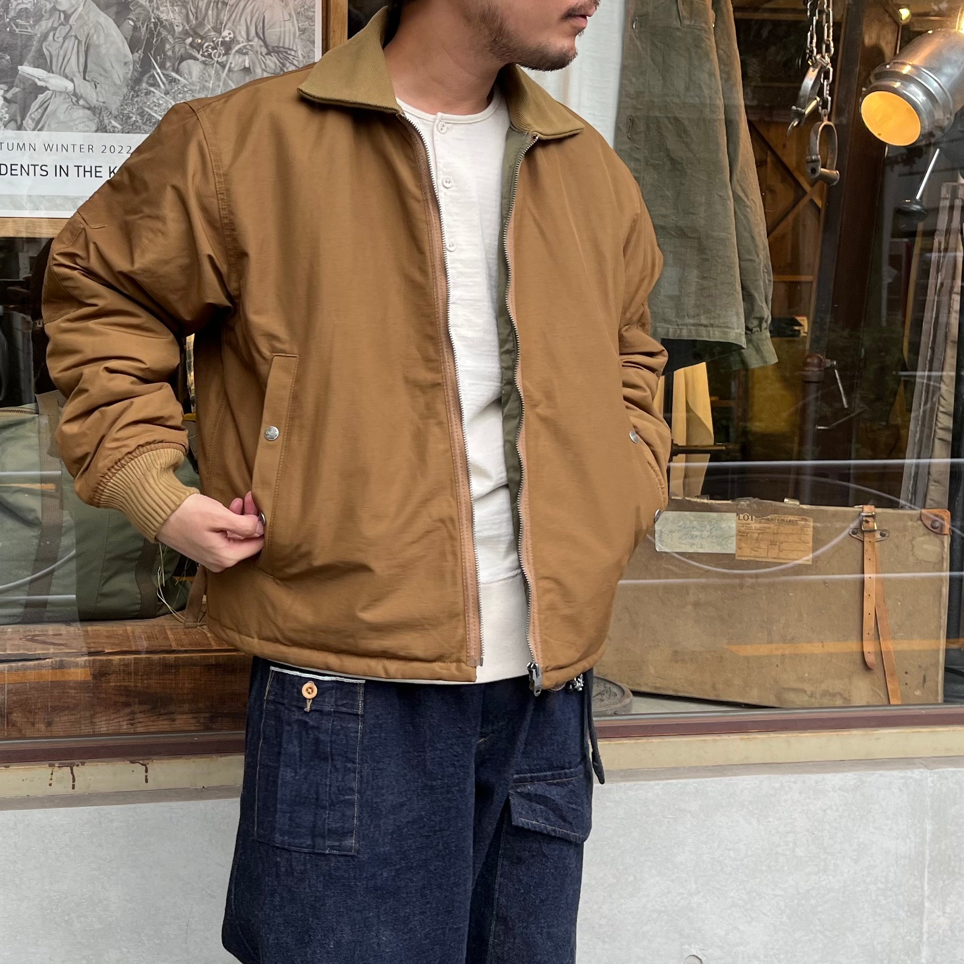 超歓迎人気NIGEL CABOURN ライブロ アークティックジャケット ジャケット・アウター