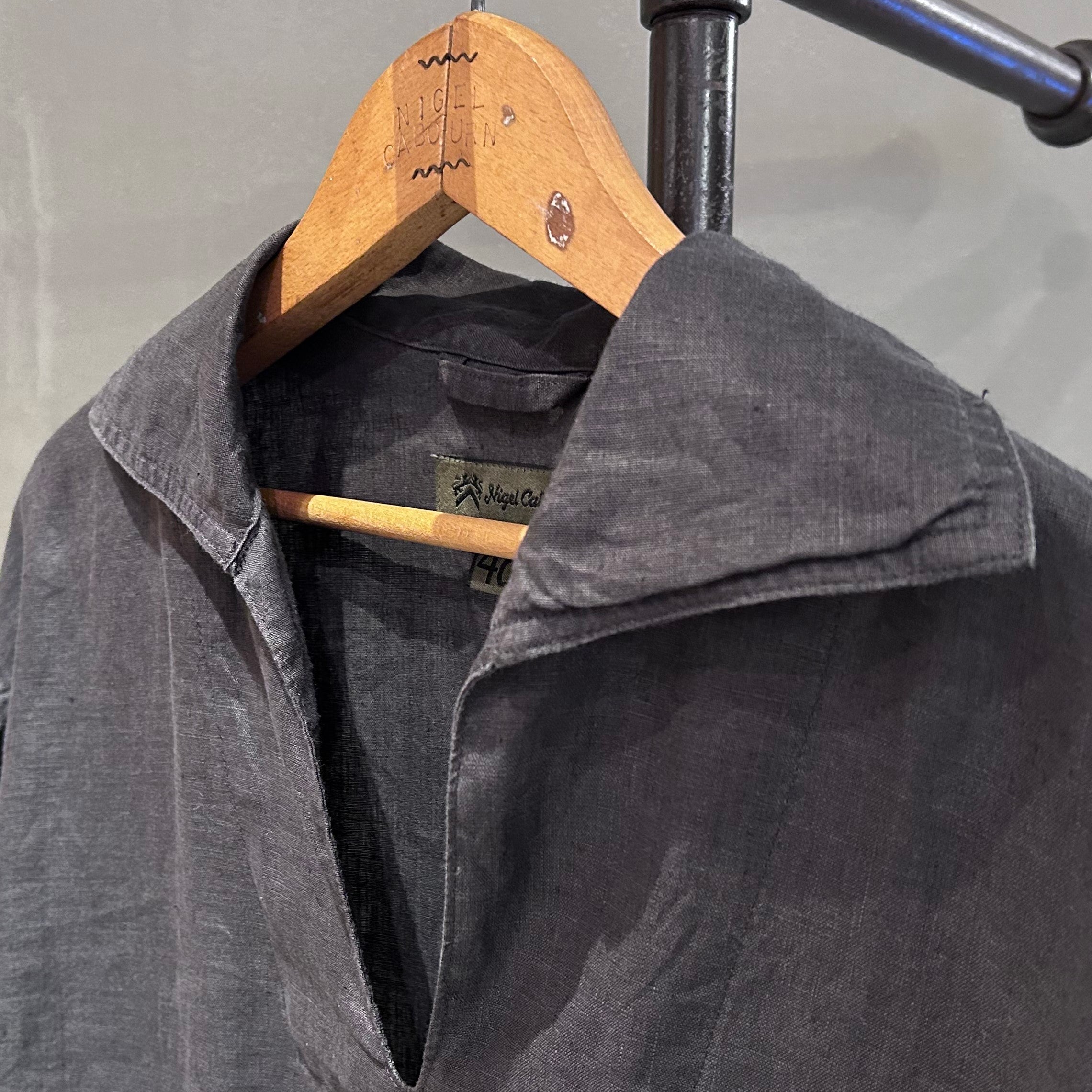 仙台店】夏だからこそ着たいシャツ FRENCH PULLOVER SHIRT - HEMP