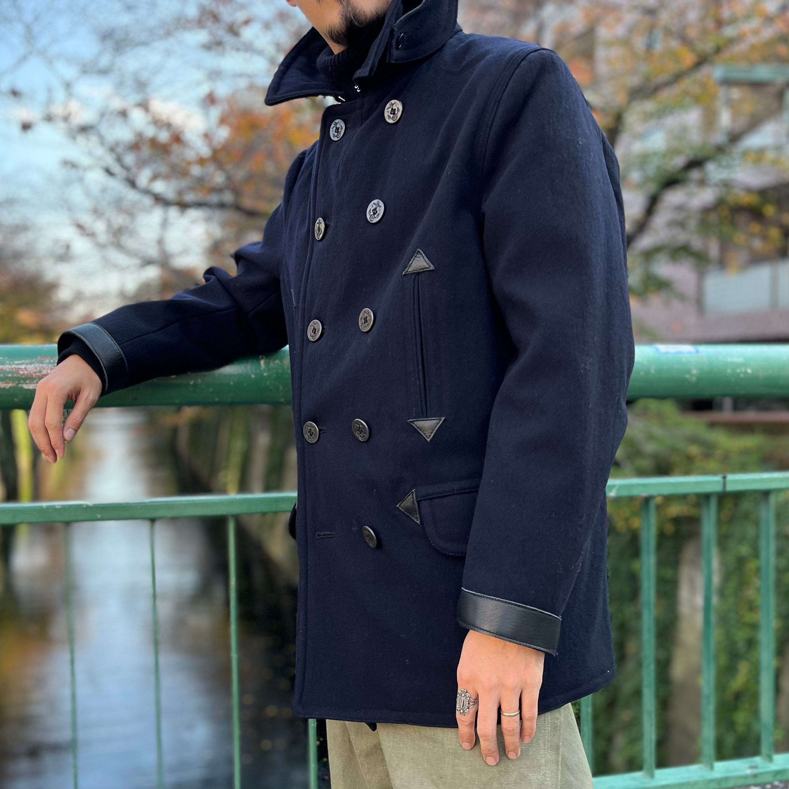 定番の一着がいよいよ発売》40'S US NAVY P-COAT – ナイジェル ...