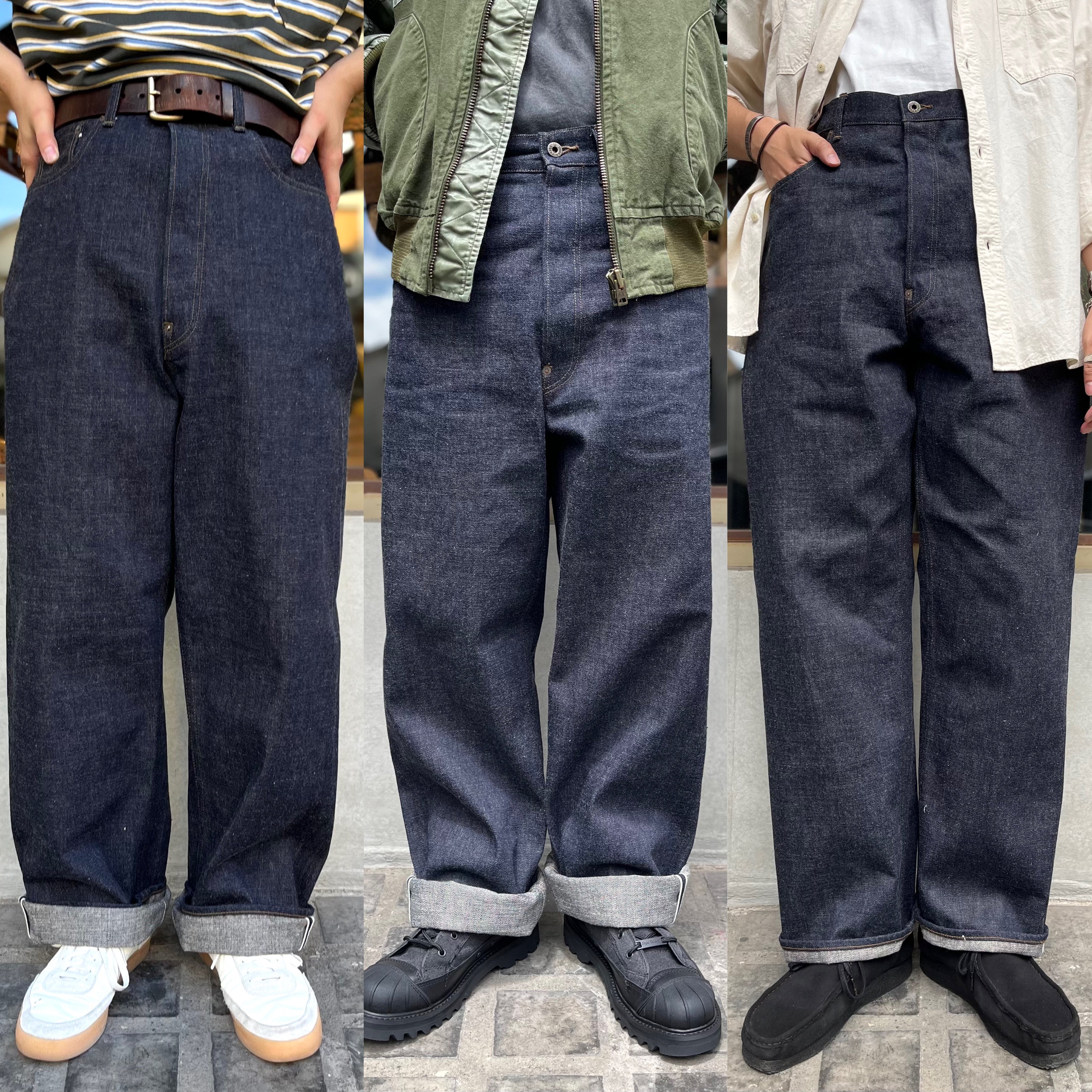 楽天市場】Nigel Cabourn ナイジェルケーボン レイルマン デニムパンツ ワイド 50025 ジーンズ メンズ : Golden State