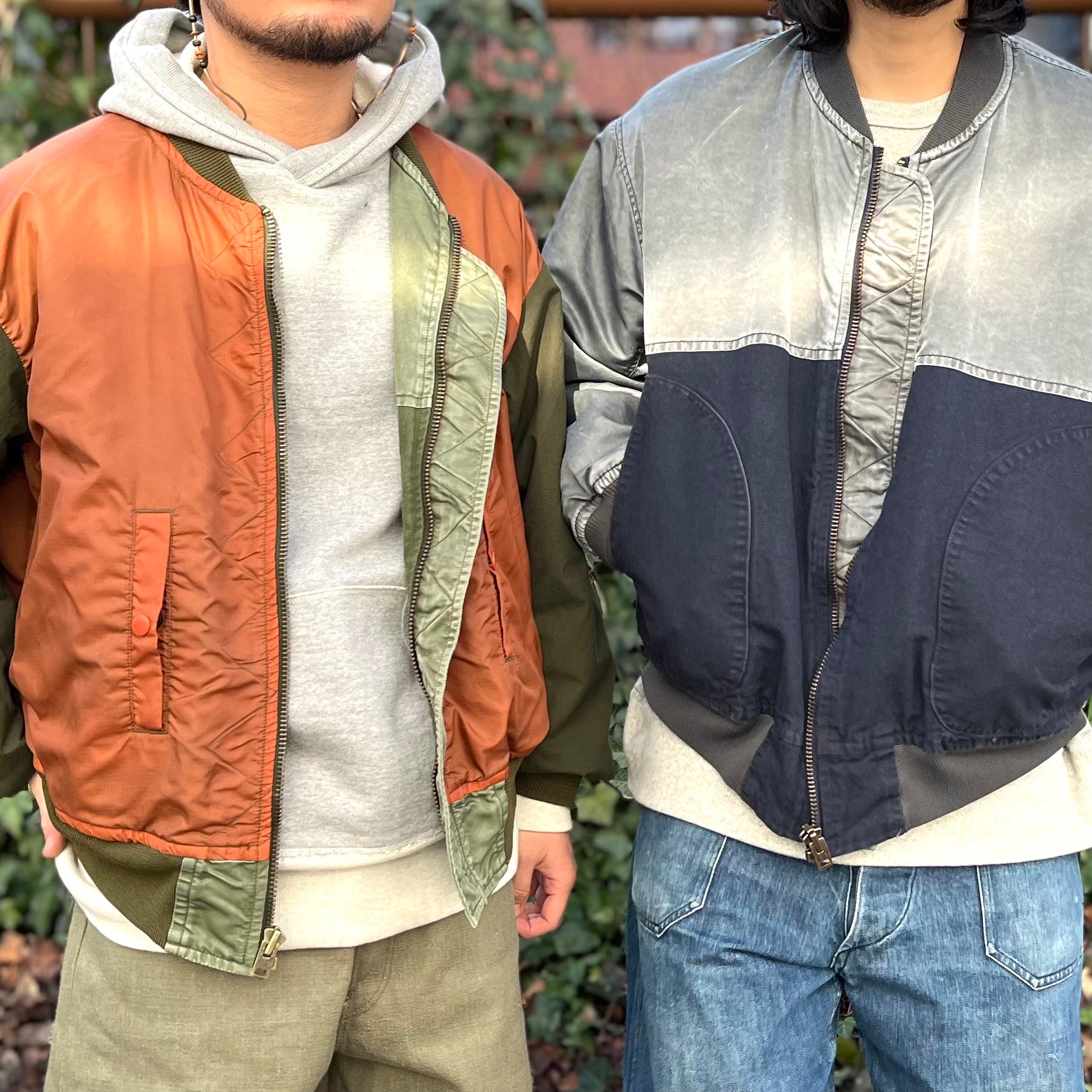 米国空軍 × 米国海軍 》50'S FLIGHT JACKET - REVERSIBLE – ナイジェル 