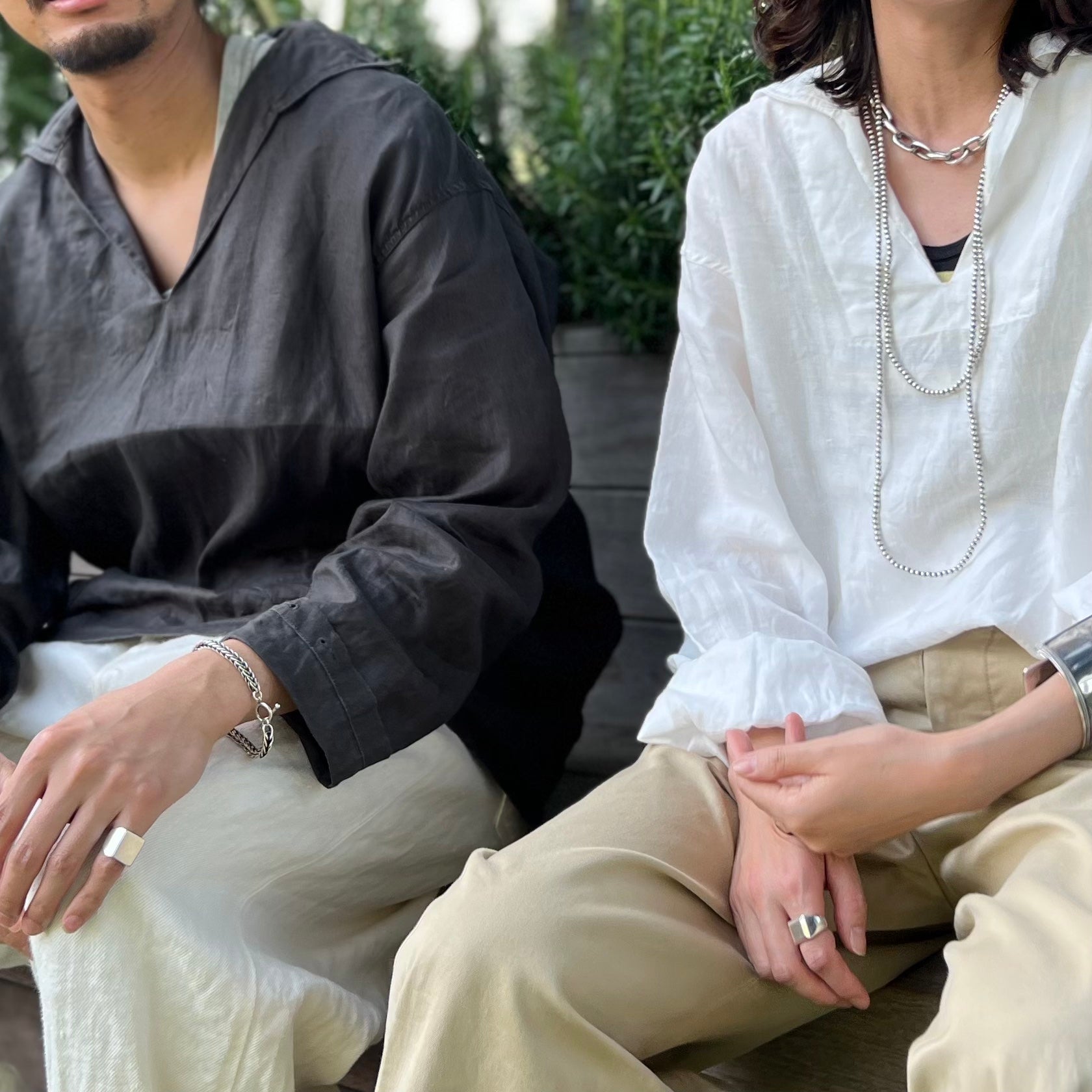 複数買い必須》FRENCH P/O SHIRT - HEMP POPLIN – ナイジェル