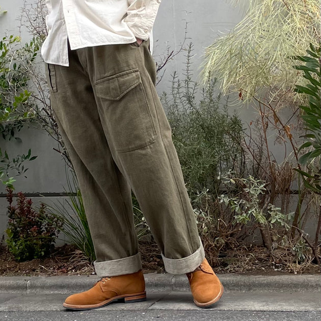 新たな定番 》 BRITISH ARMY PANT - LOOSE DENIM – ナイジェル