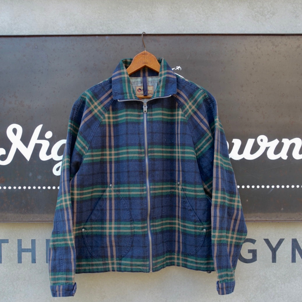 SS22 LYBRO》SHORT FLIGHT JACKET -cotton linen check- – ナイジェル・ケーボン オンラインストア/Nigel  Cabourn ONLINE STORE