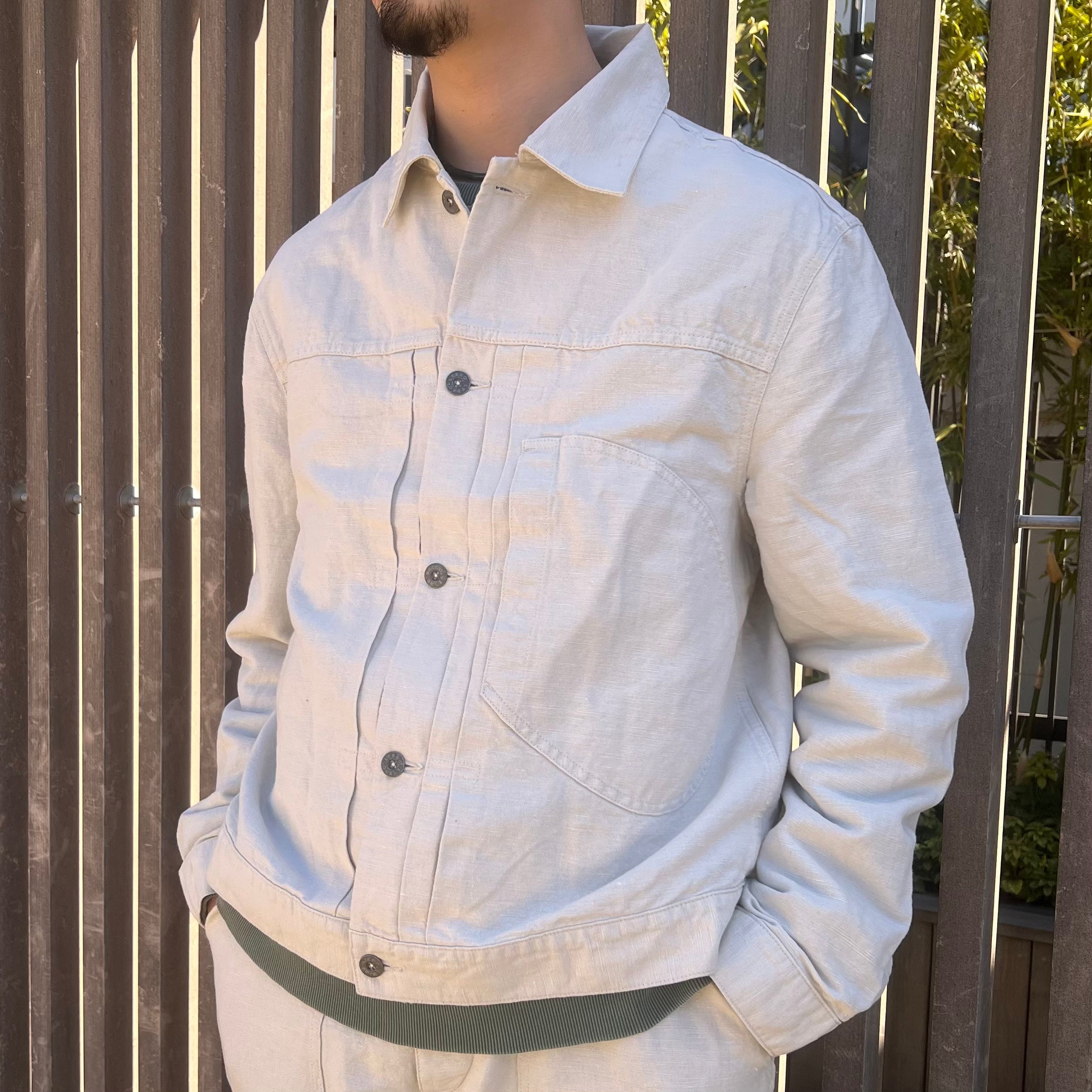 清涼感溢れるセットアップ》JAPANESE TYPE1 - COTTON LINEN