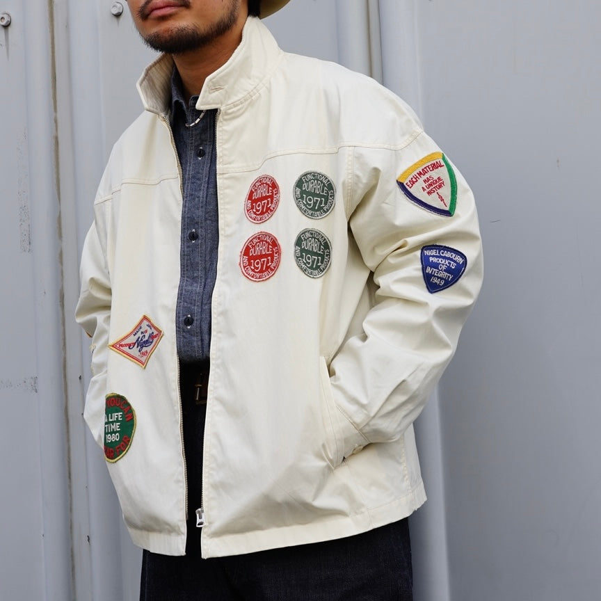 一時代を作った名品を参考に》CAPSLEEVE WAPPEN JACKET - COTTON NYLON