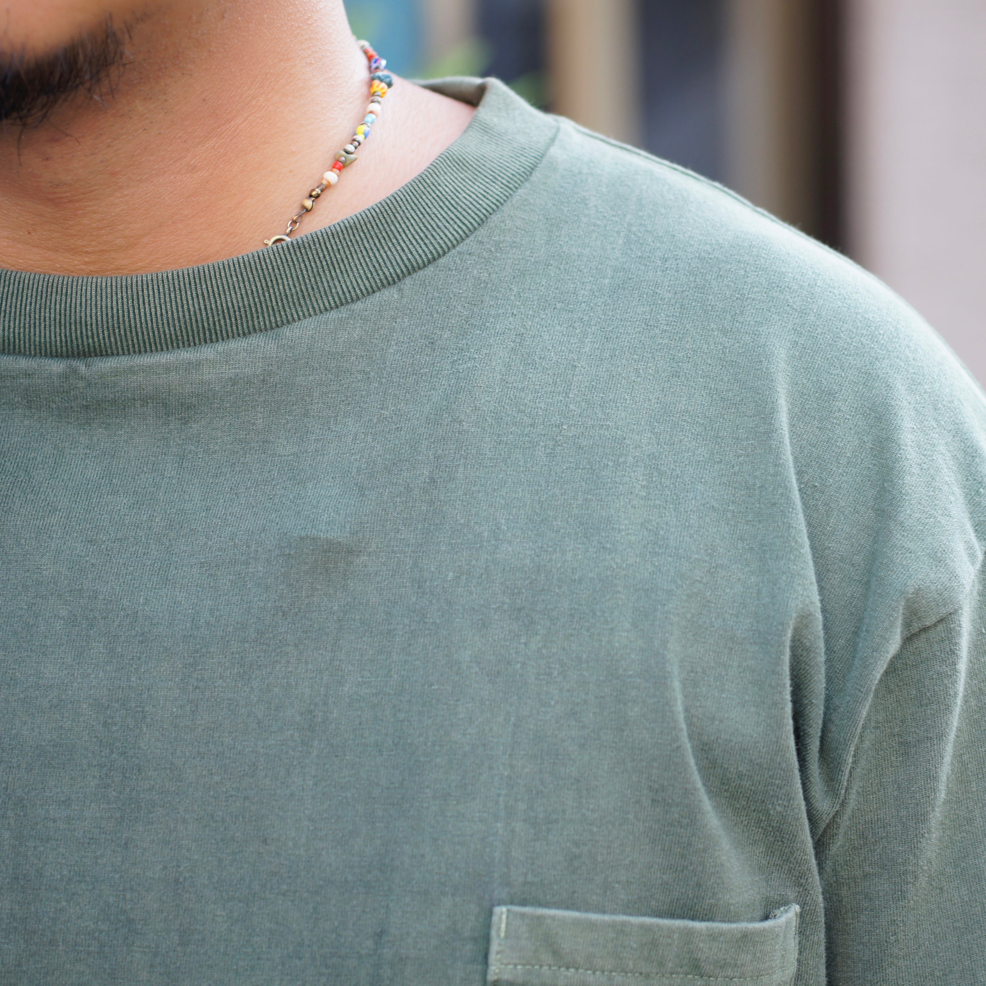 一押しのグリーンTシャツ》7.8oz BASIC T-SHIRT - PIGMENT