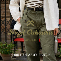 【WOMAN Classic Item 】ブリティッシュアーミーパンツ / BRITISH ARMY PANT