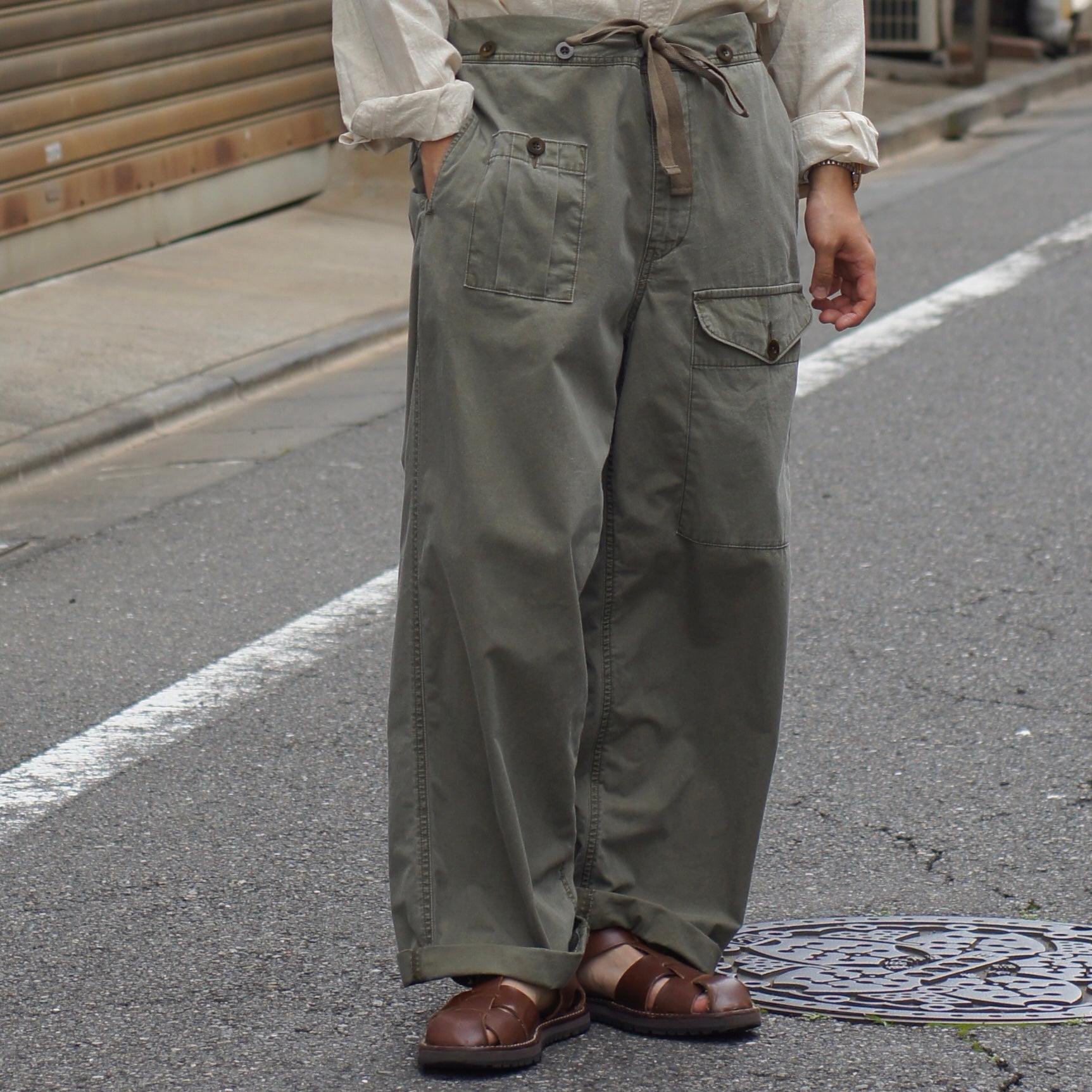 HIGH SUMMER COLLECTION》PARATROOPER PANT - PIGMENT COTTON NYLON