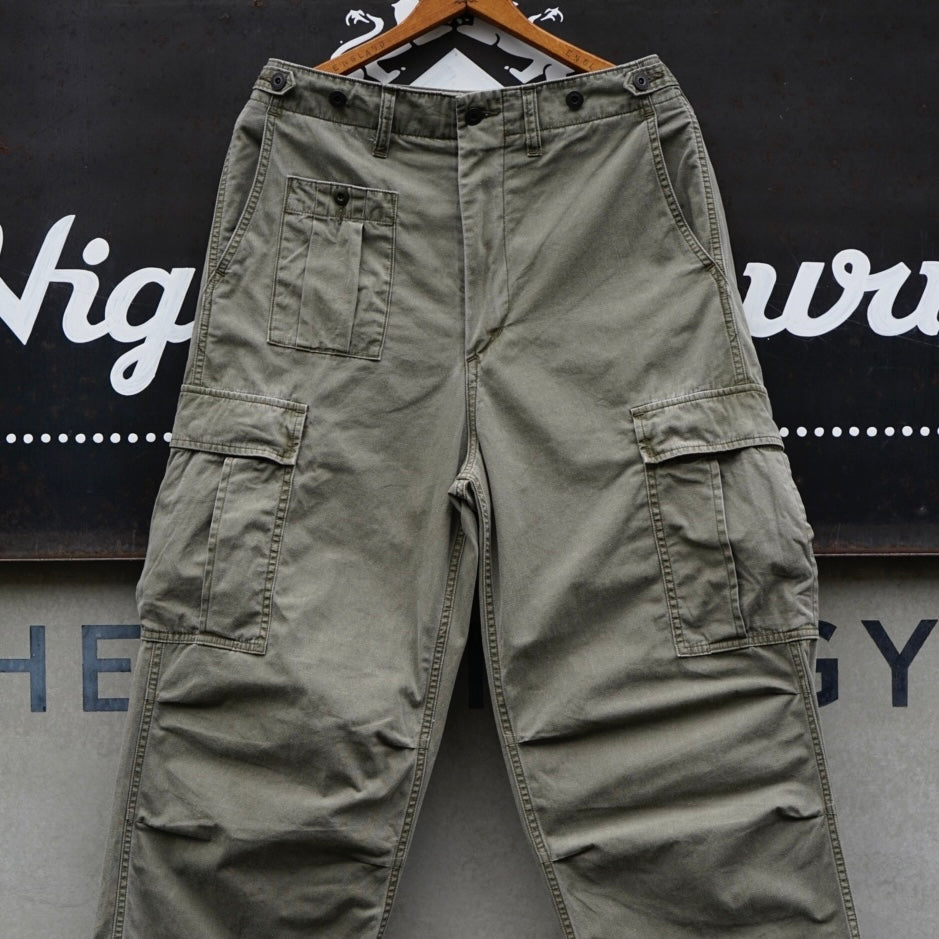 この夏の大本命！》ARMY CARGO PANT - PIGMENT COTTON NYLON