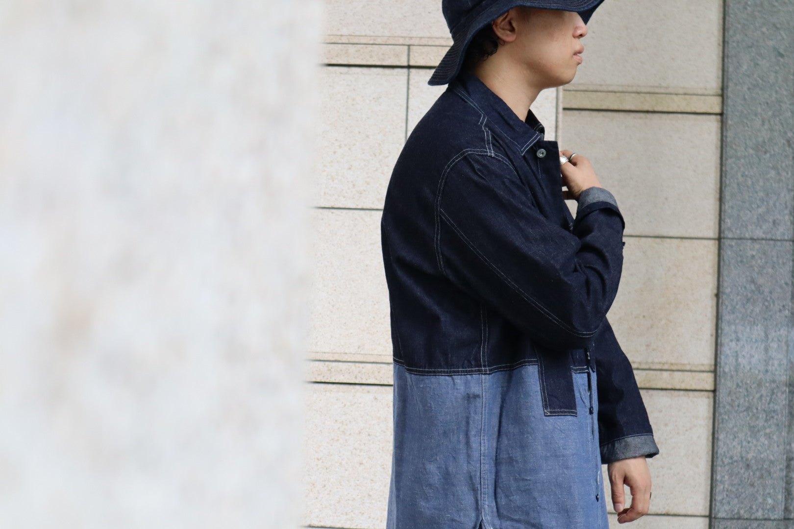 お出かけのマストアイテム》UTILITY SHIRT TYPE2-10oz DENIM