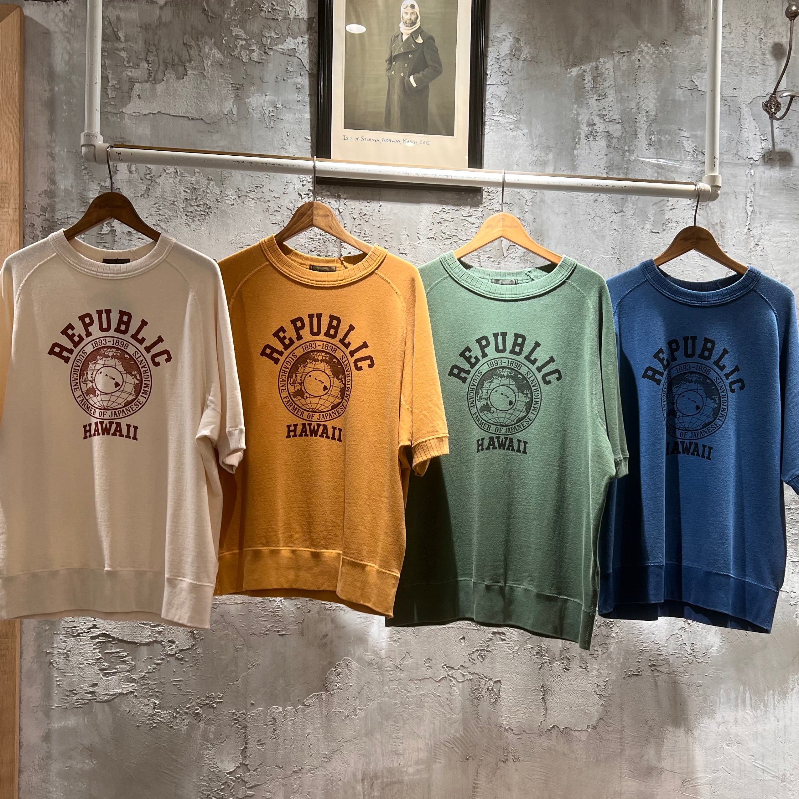 から厳選した Nigel CREW Cabourn Cabourn JERSEY ドッキングスウェットTシャツ 48 ナイジェル・ケーボンARMY  メンズ