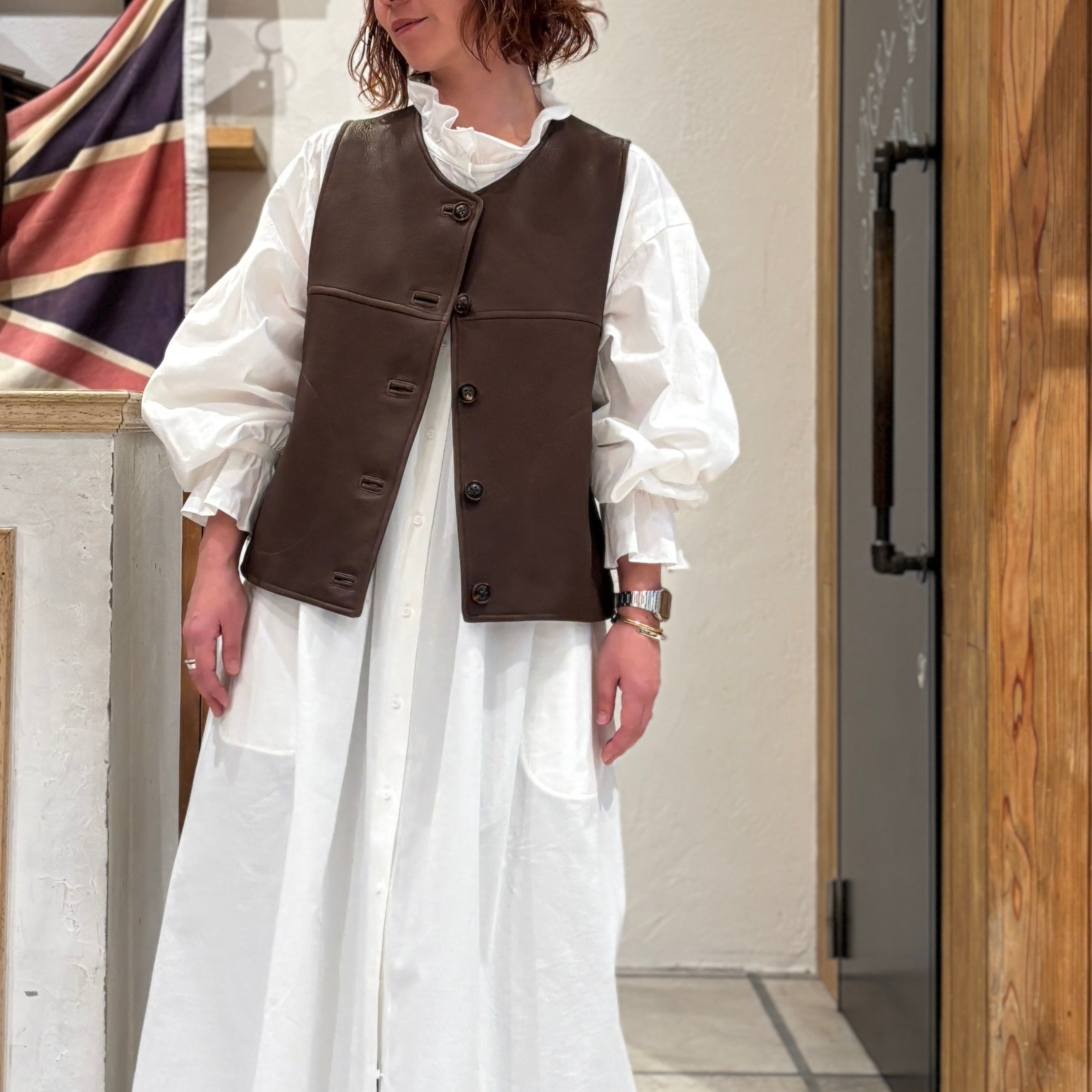 ヘヨン　HEYON　新品タグ付き　 pepper gilet / black HYEON (ヘヨン) official online store