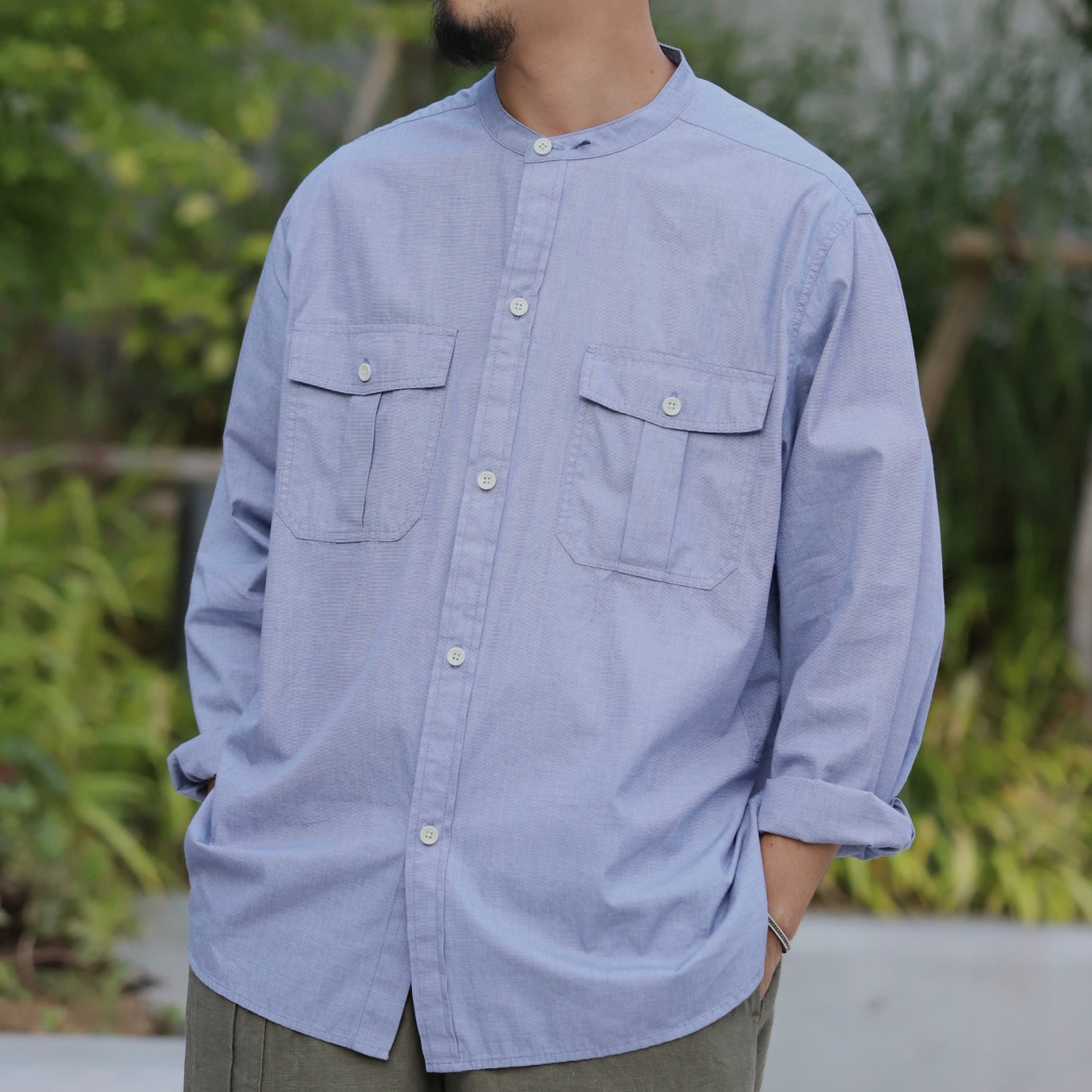 LYBROのシャツが良い》TUNIC SHIRT - END ON ENDO – ナイジェル LYBROのシャツが良い》TUNIC SHIRT - END ON ENDO – ナイジェル