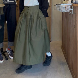 《シルエットが際立つスカート》Cabourn Rebourn - WORKING SKIRT