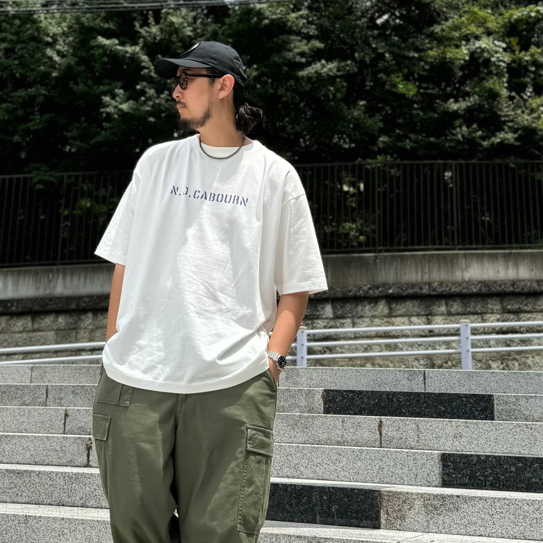 HIGH SUMMER COLLECTION》7.8oz T-SHIRT PRINT – ナイジェル・ケーボン オンラインストア/Nigel  Cabourn ONLINE STORE