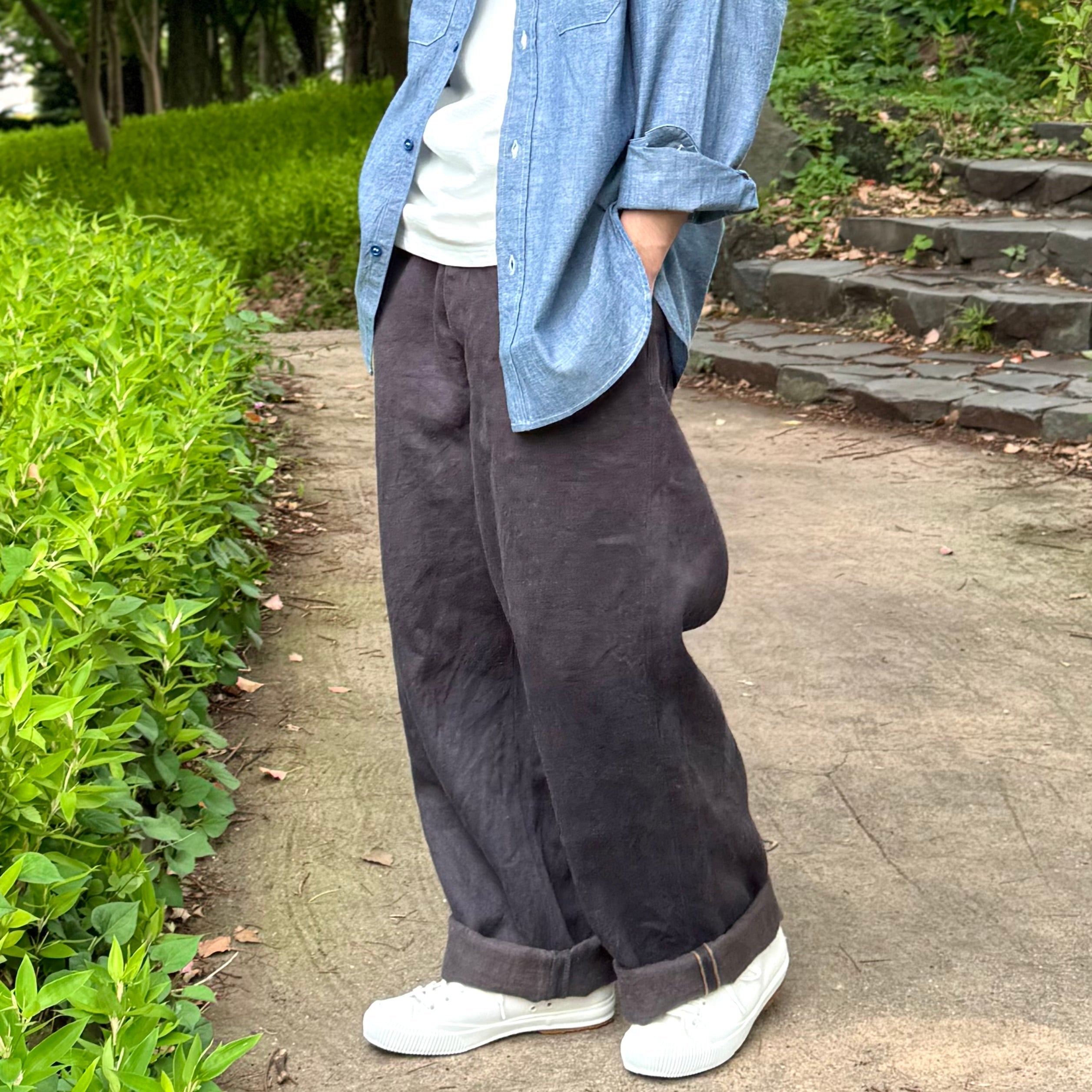 残りわずか》HOSPITAL PANT - HEMP DENIM – ナイジェル