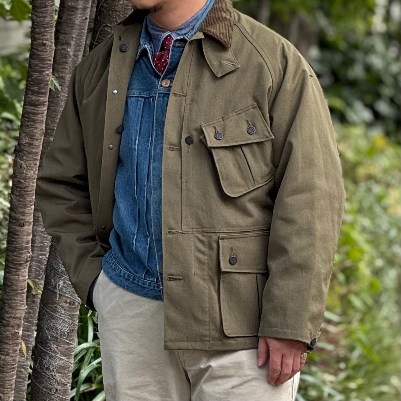 ジャケット・アウター Nigel Cabourn \"HUNTING JACKET - HALFTEX\" Nigel Cabourn HUNTING JACKET - HALFTEX