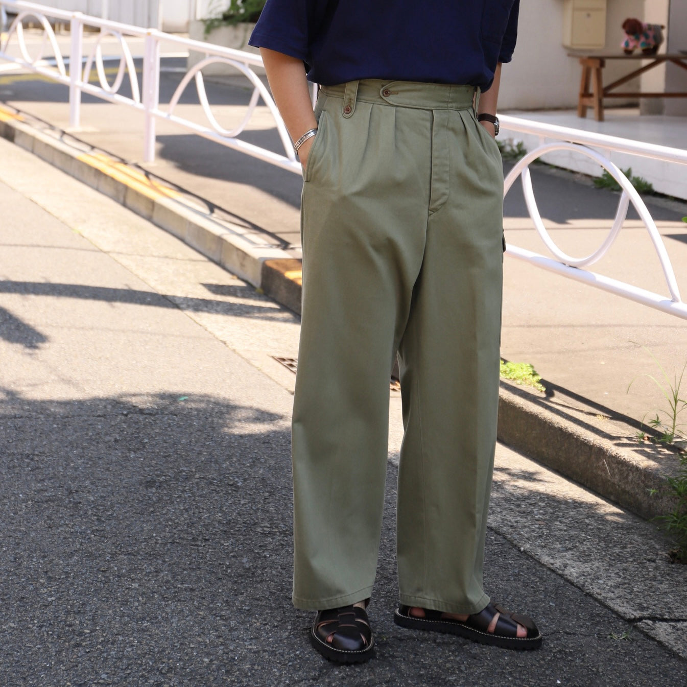 在庫揃えました》BATTLE DRESS PANT - INDIAN TWILL – ナイジェル