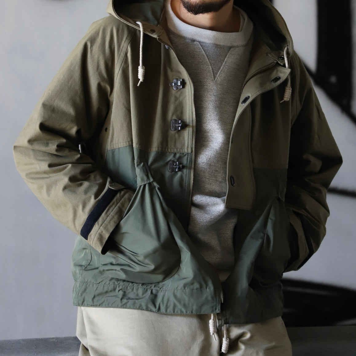 機能性に優れたミリタリージャケット》DECK JACKET - HALFTEX