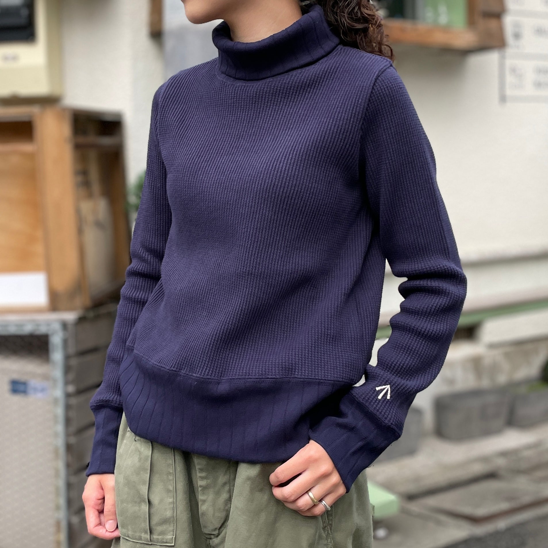 秋冬の定番》TURTLE NECK BIG WAFFLE – ナイジェル・ケーボン