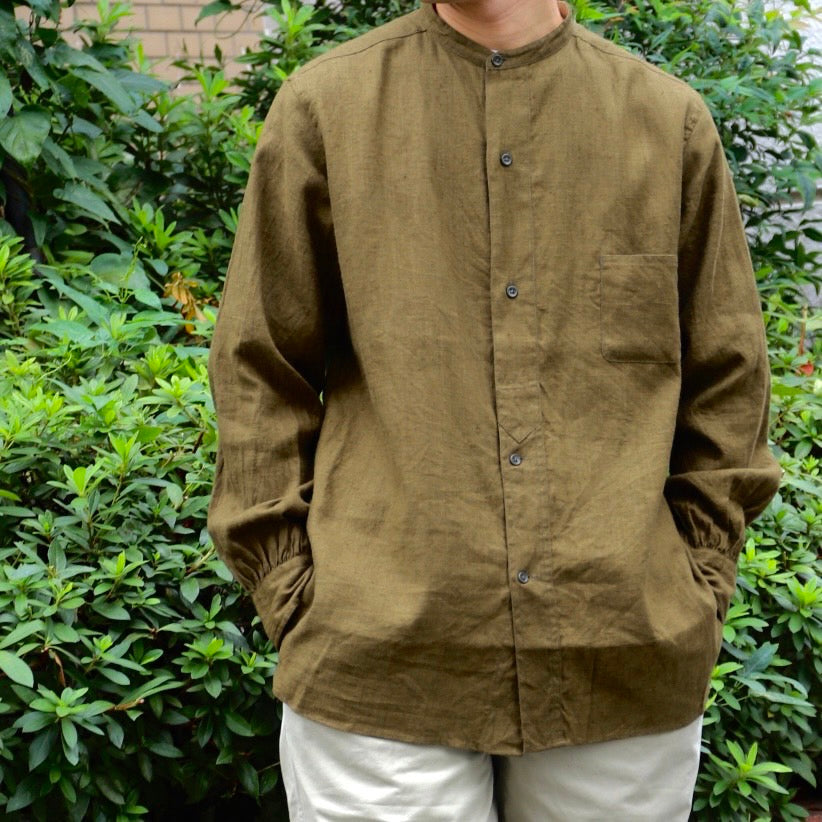 ナイジェルケーボン ユーティリティーシャツ ヘンプホースクロス 美しいシャツ》UTILITY SHIRT - HEMPHORSE CLOTH – ナイジェル