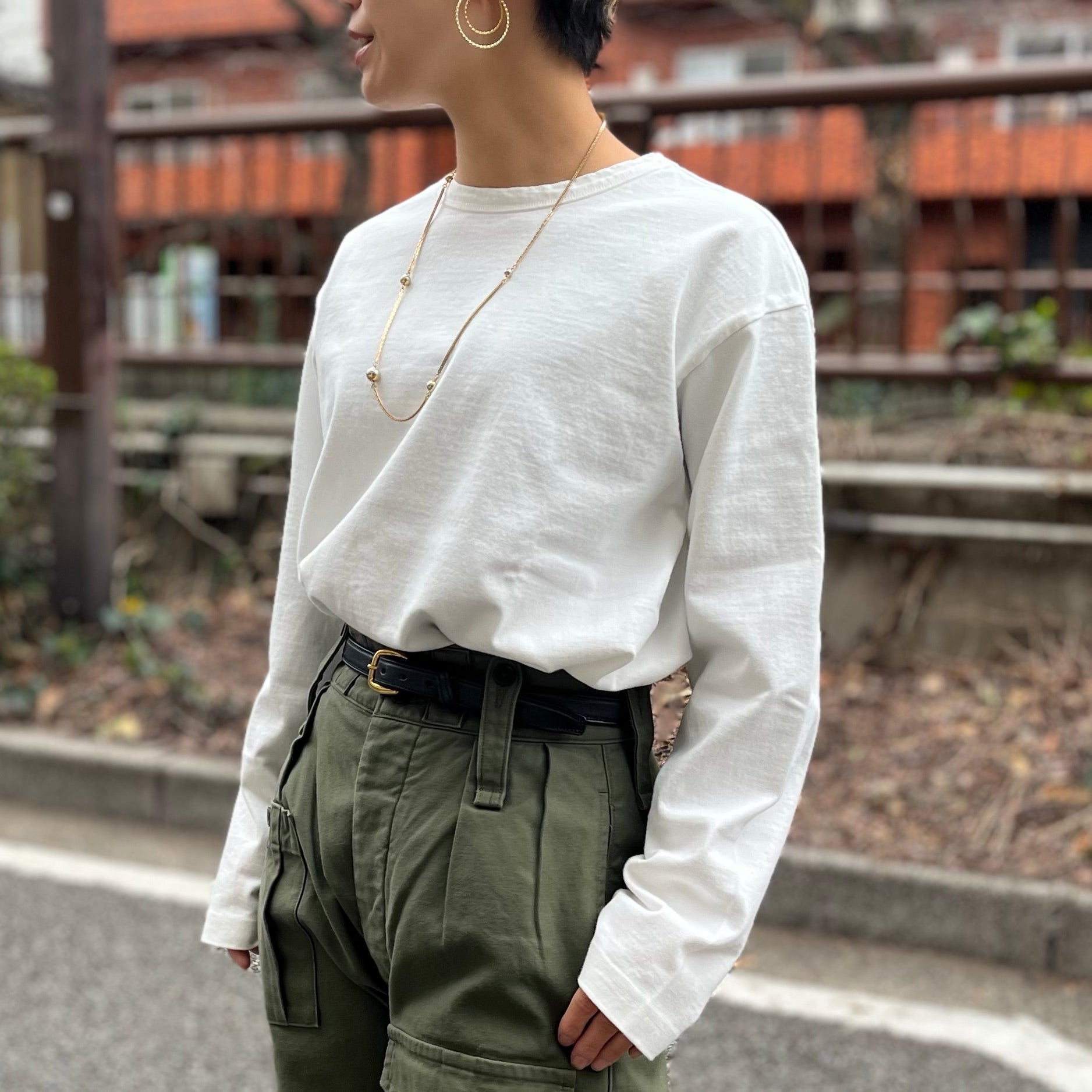 春に向けて》9.5oz 40s USMC LONG SLEEVE SHIRT – ナイジェル