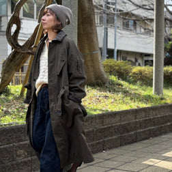 《軽いミリタリーコート》HARRY HALFTEX COAT