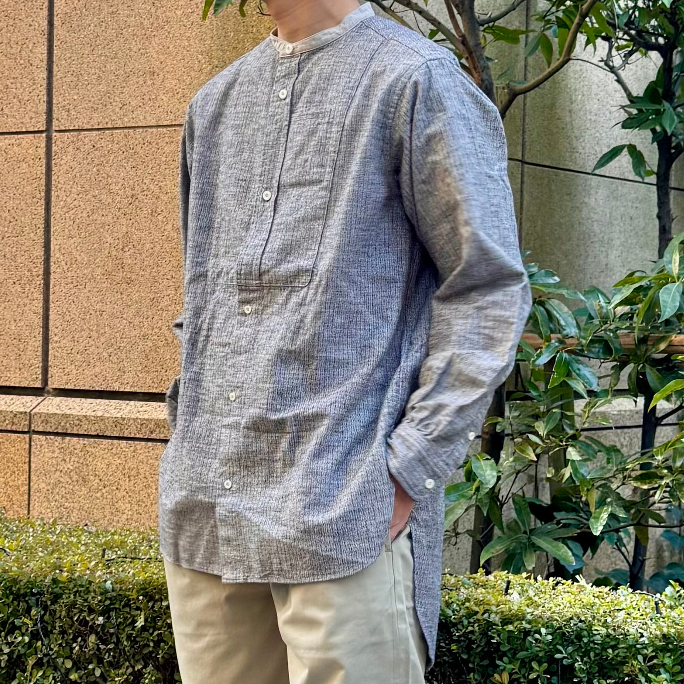 knosis カッターシャツ ワークシャツ
