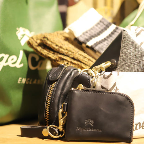 クリスマスのGIFTに》LEATHER Accessories - Black – ナイジェル