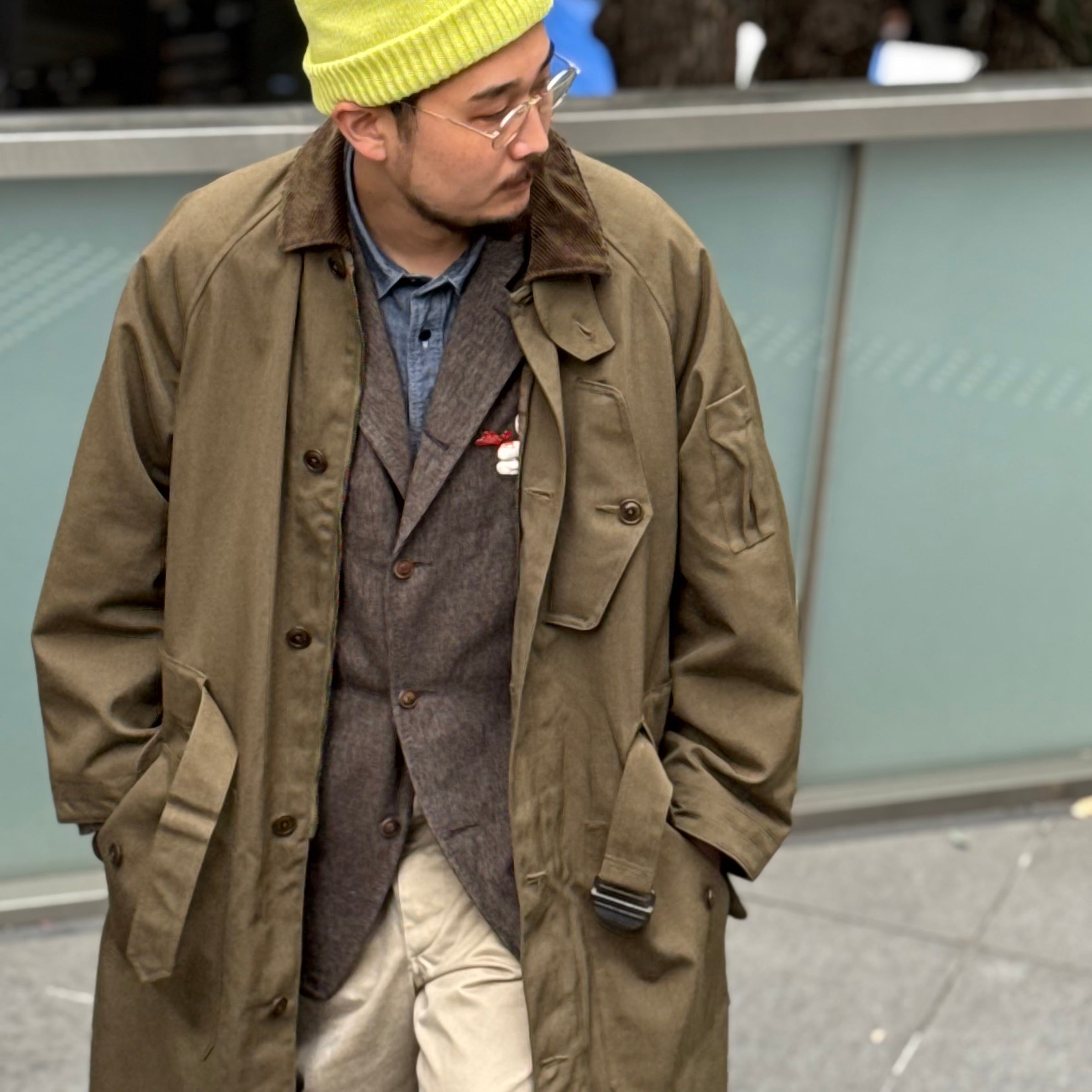 英国軍由来のミリタリーコート》HARRY HALFTEX MODIFY – ナイジェル