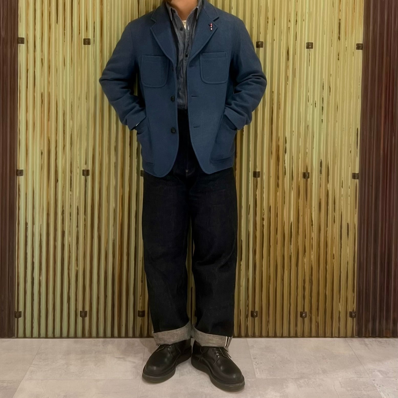 RE STOCK《RAILMAN DENIM PANT-INDIGO》 – ナイジェル・ケーボン