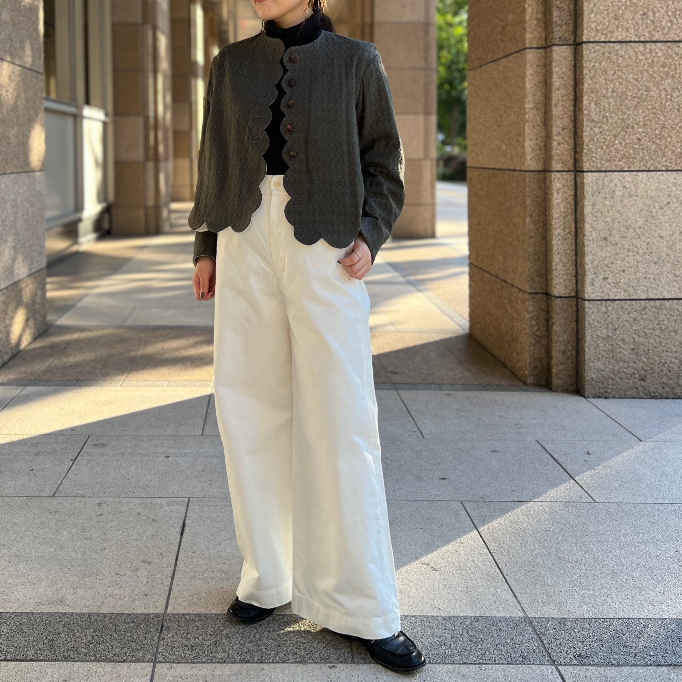 アティックジャケット - ノイルシルクジャガード – ナイジェル