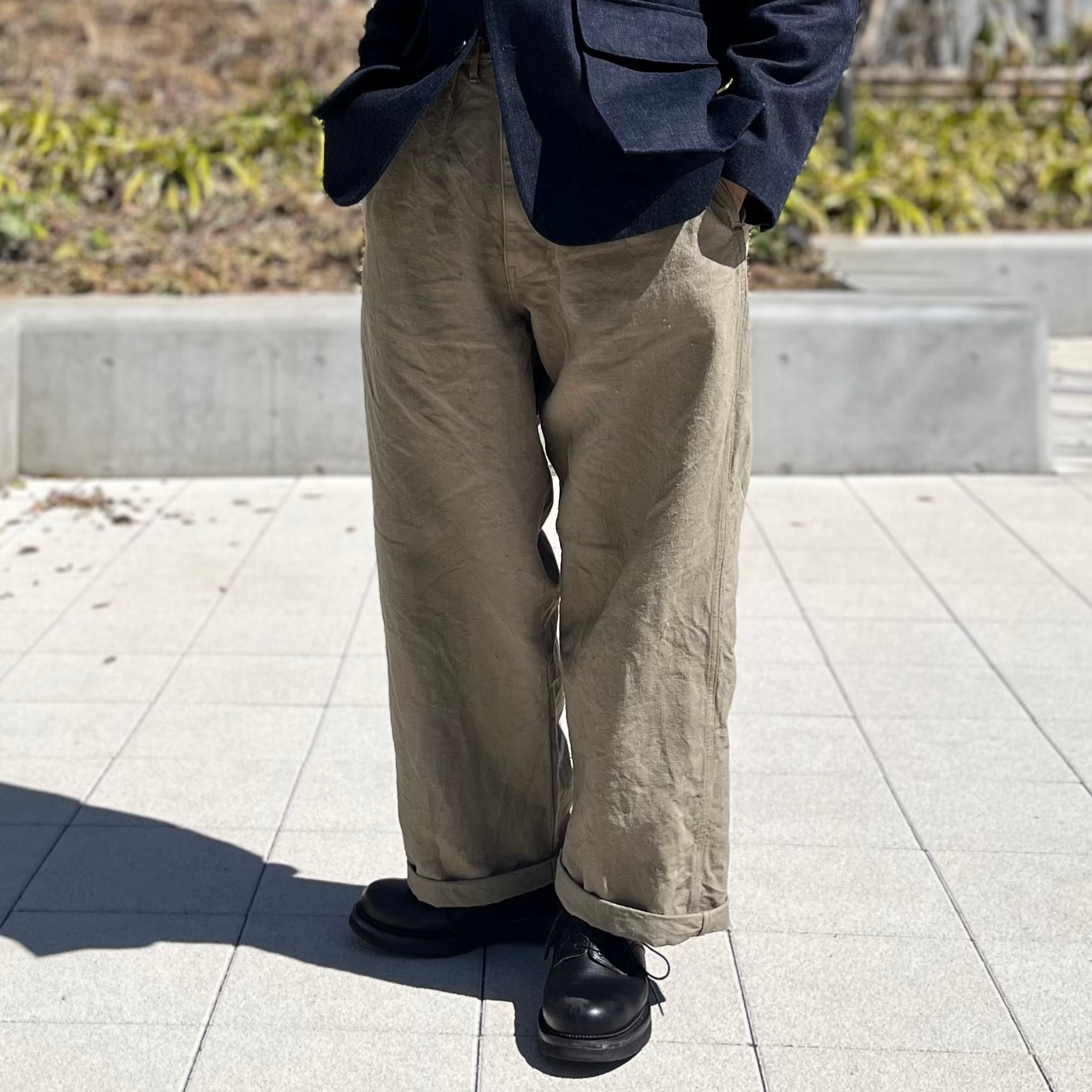 唯一無二の麻パンツ》FRENCH WORK PANT - HEMP CANVAS – ナイジェル