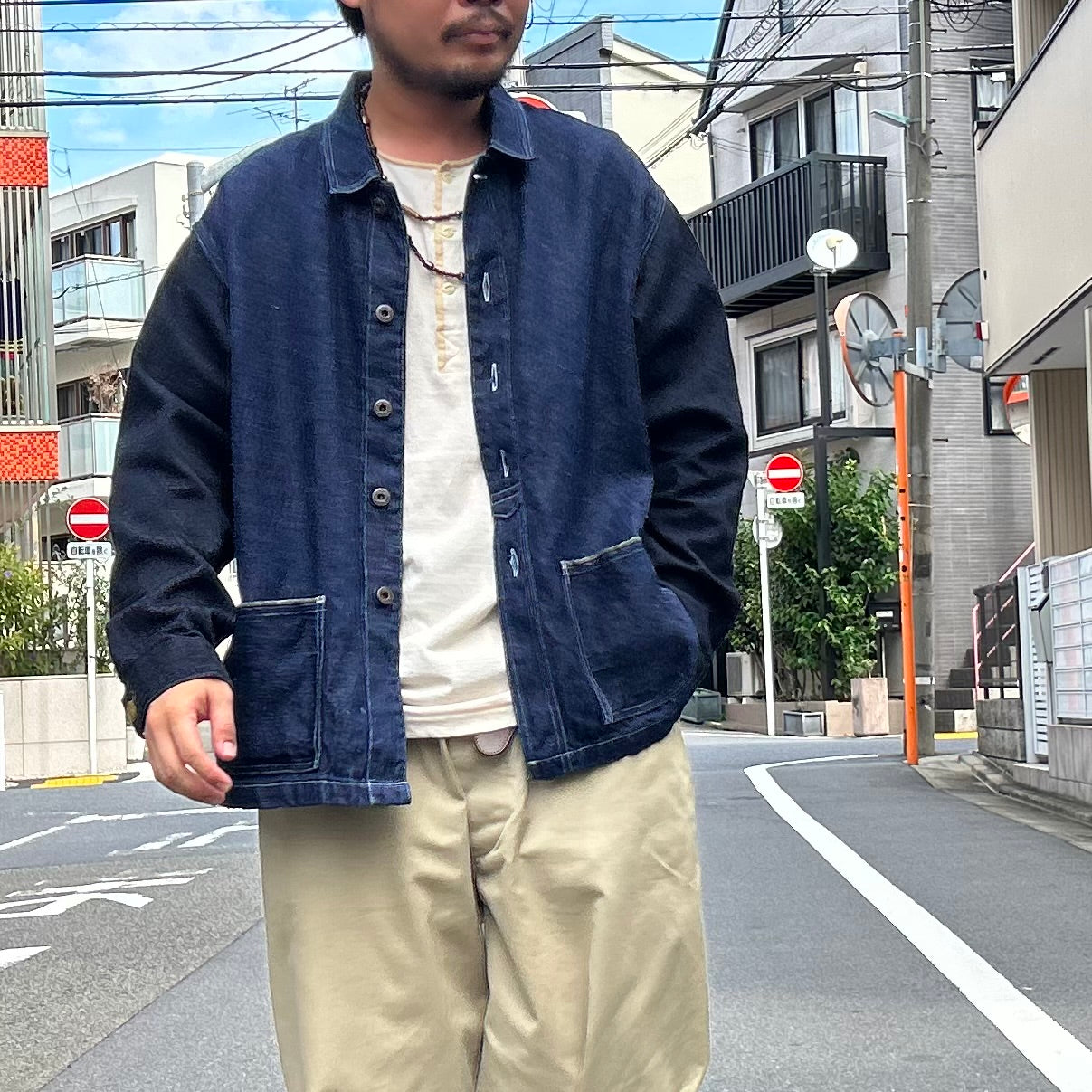 カタログ非掲載モデル》US ARMY DENIM JACKET - HEMP DENIM