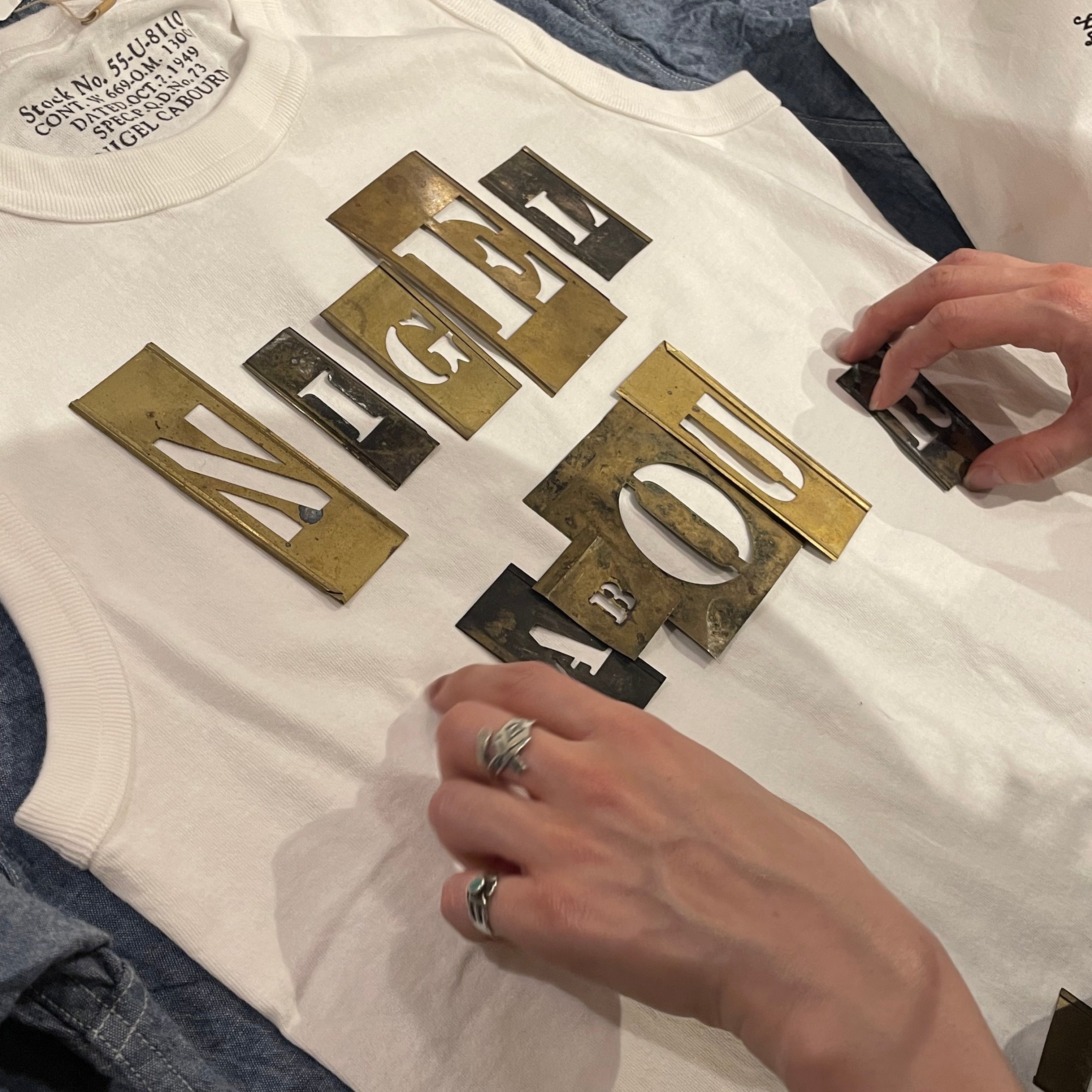 高円寺限定】ステンシルTシャツのご紹介＆おすすめスタイリング
