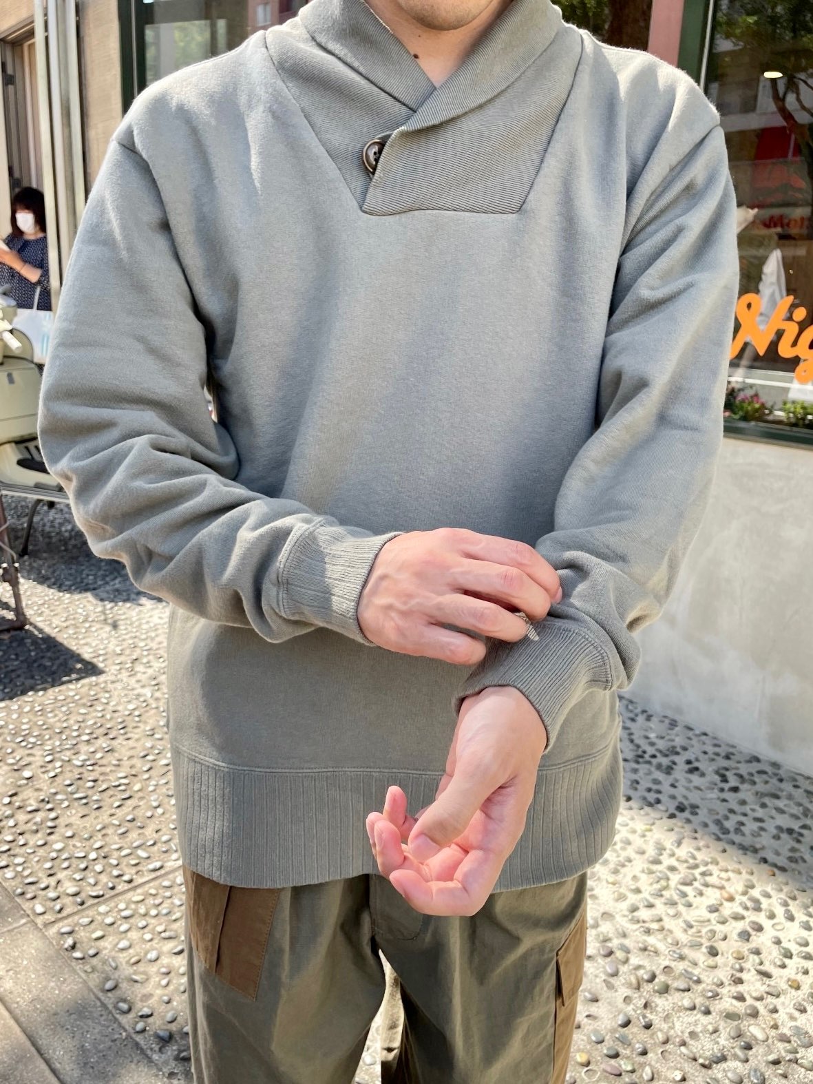 Nigel Cabourn】SHAWL COLLAR SWEAT SHIRT | スマクロ町田店の