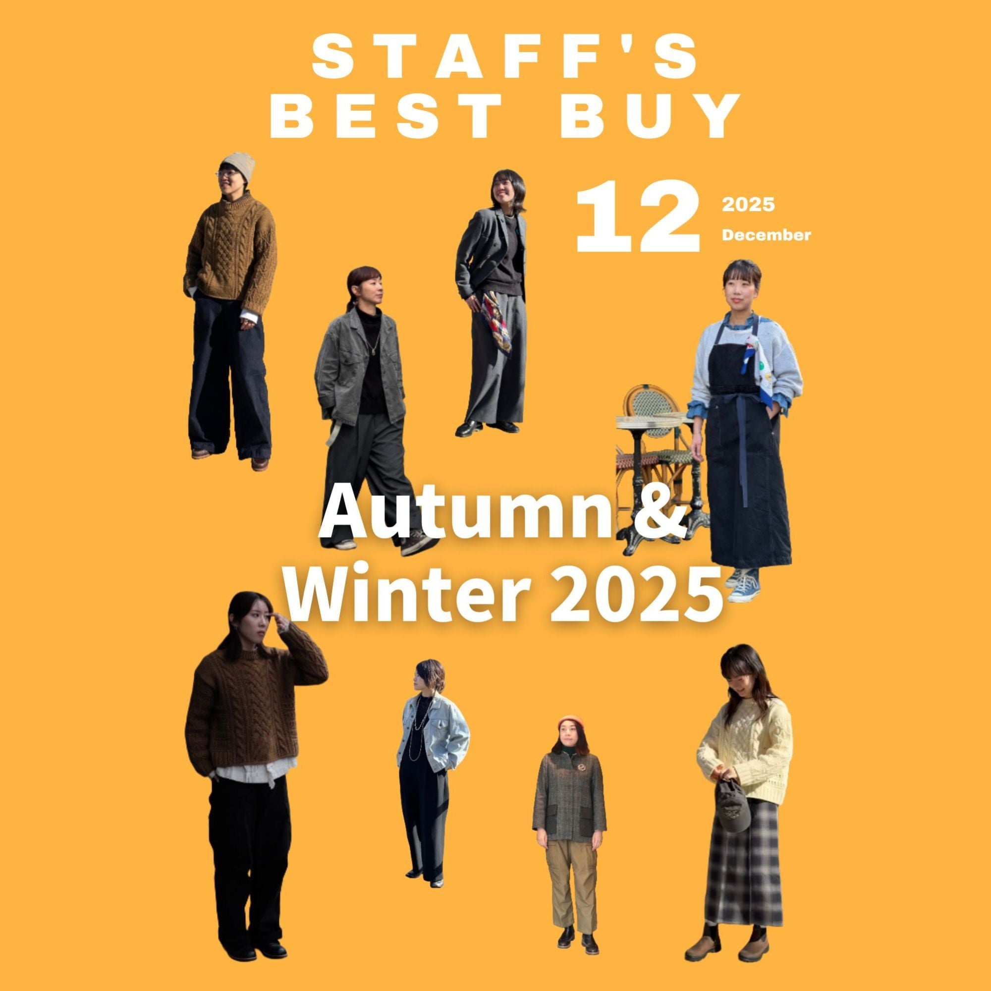 25AW STAFF'S BEST BUY - WOMAN - – ナイジェル・ケーボン オンライン