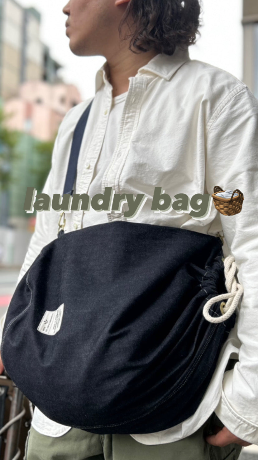 日常使い出来る相棒を】 LAUNDRY BAG - 2WAY DENIM – ナイジェル