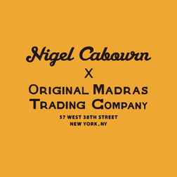 Nigel Cabourn × ORIGINAL MADRAS TRADING COMPANY 発売のお知らせ