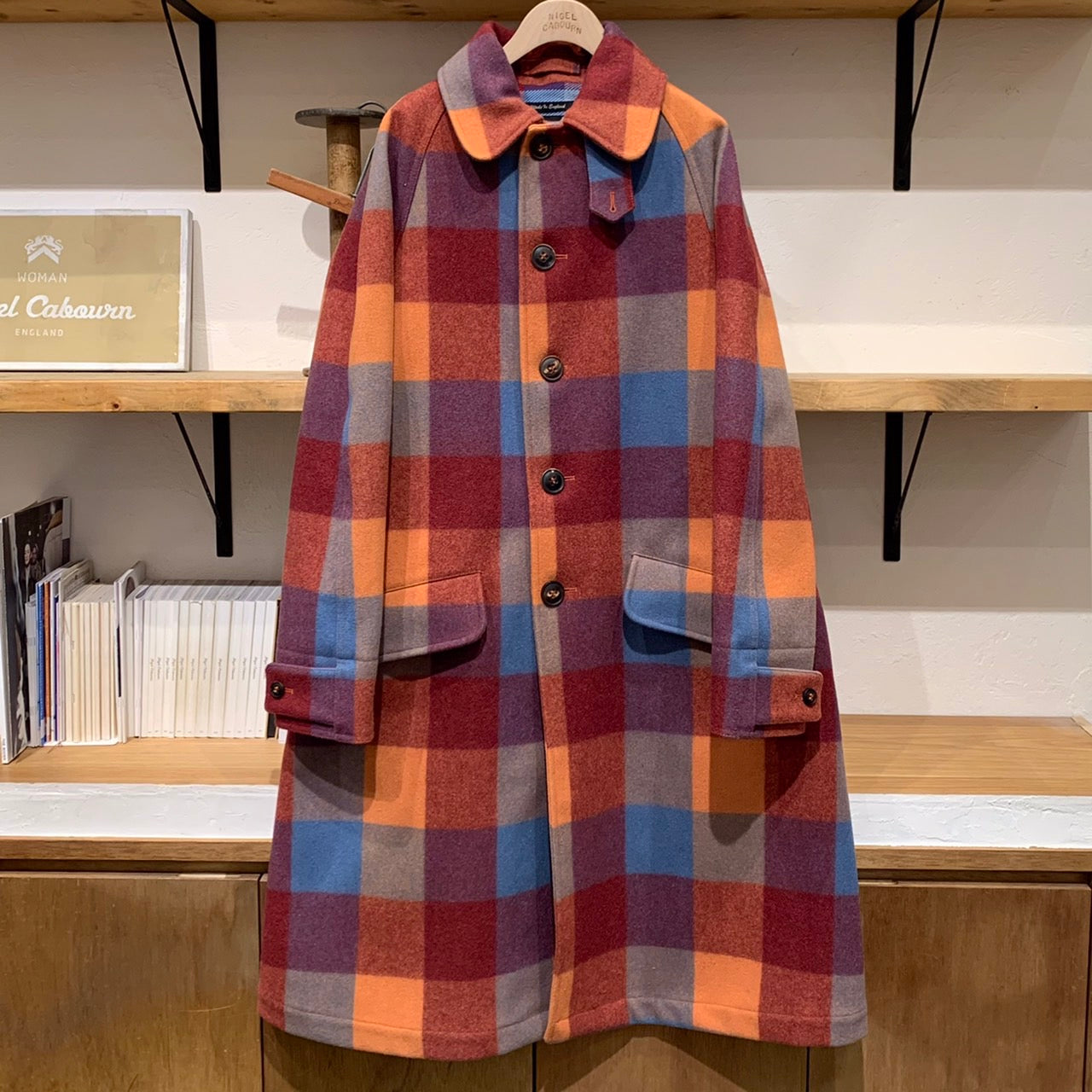 希少】Nigel Cabourn WOOL NAM COAT チェック - positivecreations.ca