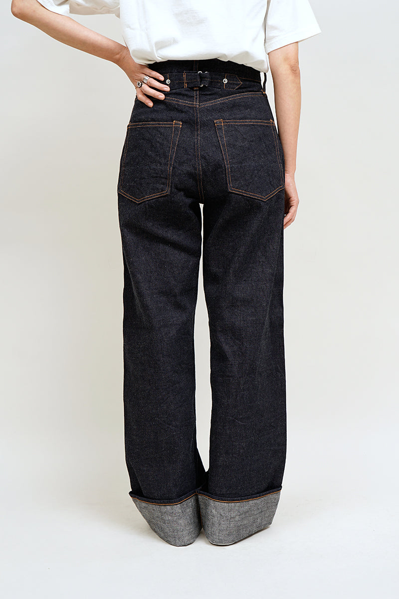 【ナイジェル・ケーボン】WOMAN / ワイドストレート 5ポケットパンツ デニム / WIDE STRAIGHT 5PK PT DENIM