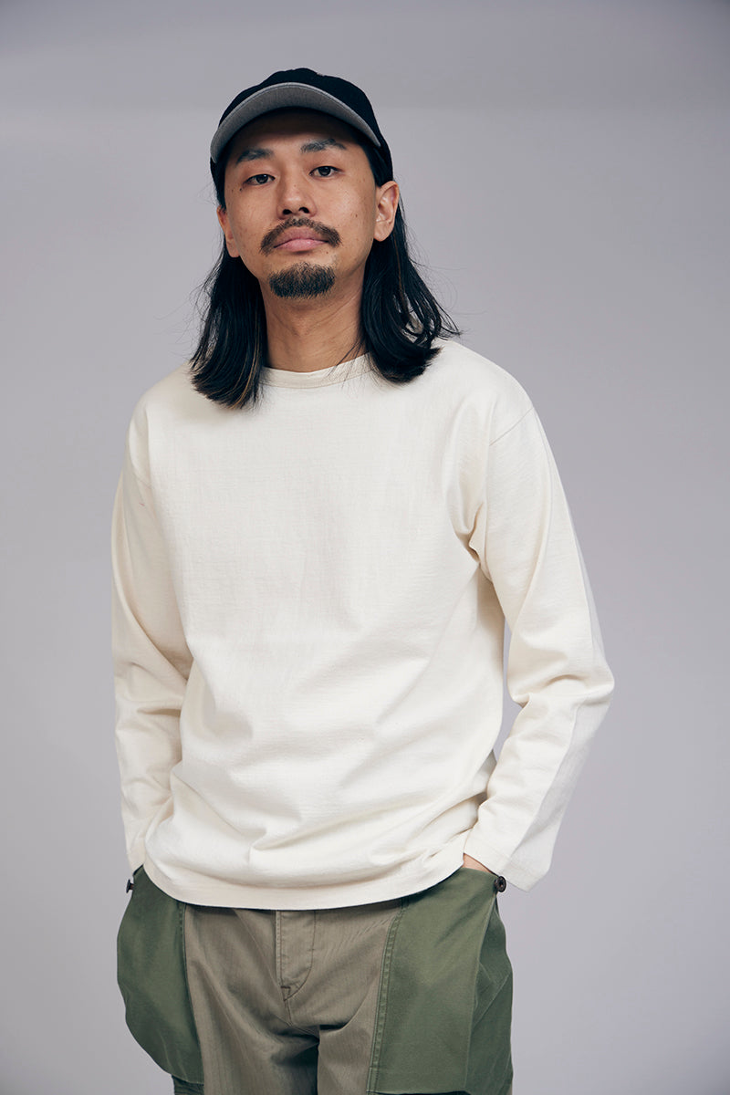 【ナイジェル・ケーボン】UNISEX / 9.5オンス 40s USMC ロングスリーブシャツ / 9.5oz 40s USMC LONG SLEEVE SHIRT