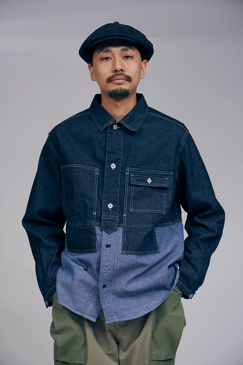 Nigel Cabourn UTILITY SHIRT ナイジェルケーボンミリタリー