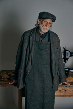 【ナイジェル・ケーボン】MAN / 20sワークエプロン - ヘンプツイル / 20s WORK APRON - HEMP TWILL