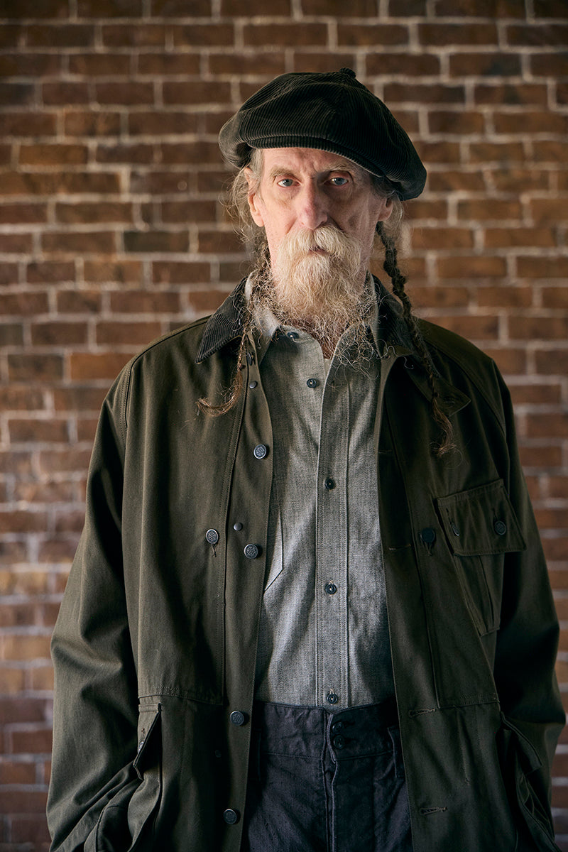 美品 90's スペイン製 gerome カーコート ポリスマン ナイジェル・ケーボン】MAN / ヴィンセント - ハーフテックス